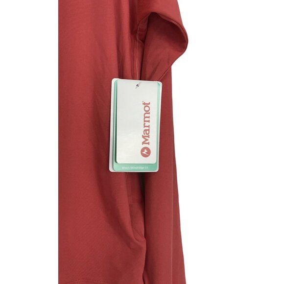 MARMOT Shirt Womens Size Large WINDRIDGE Long Sleeve UPF 50 T-Shirt Grapefruit - Picture 3 of 9